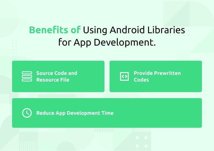 Reasons to use Android Libraries
