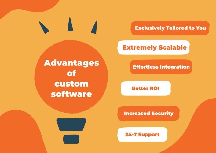 Advantages of custom software
