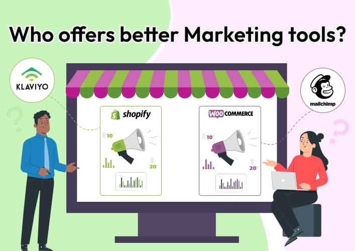 Who offers better Marketing tools_