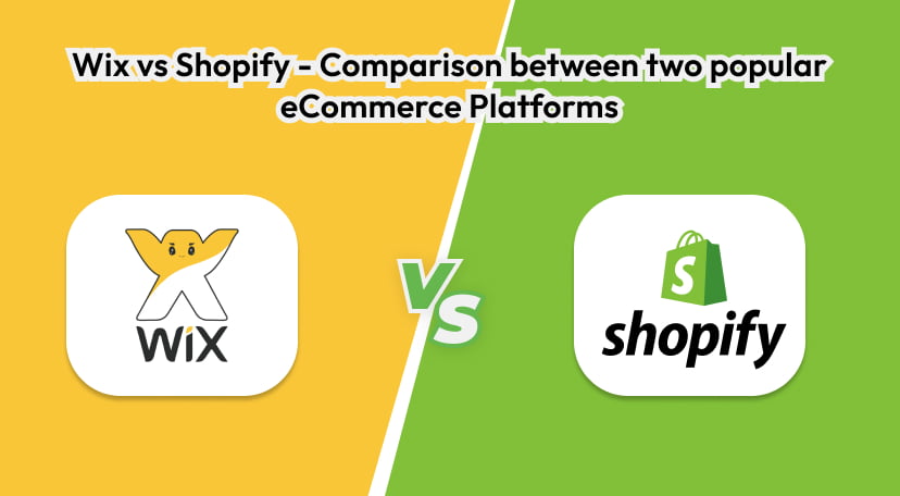 Comparison of ecommerce platforms Wix vs Shopify