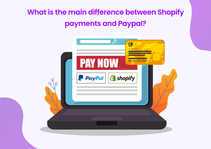What is the main difference between Shopifpayments and Paypal