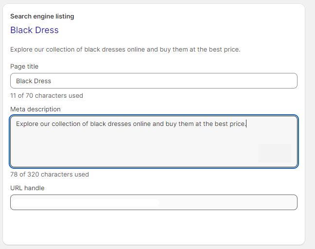 Do meta descriptions have an effect on Shopify shop rankings?