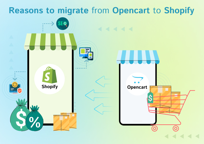 Reasons to migrate from Opencart to Shopify