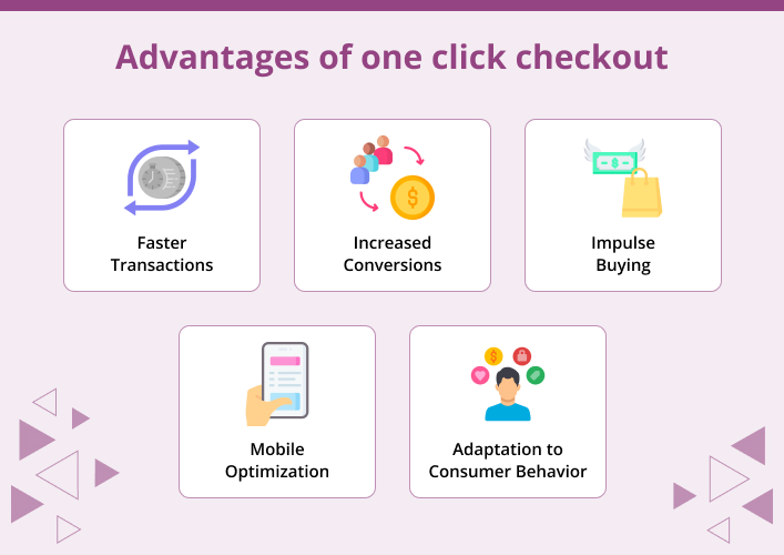 Advantages of one click checkout