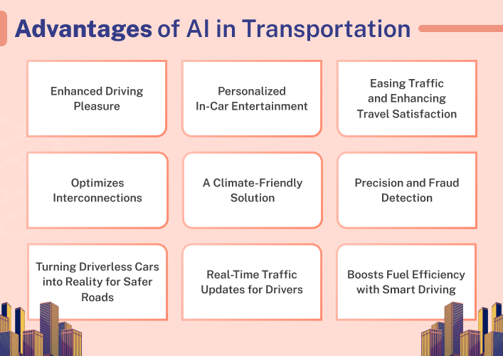 Advantages of AI in Transportation